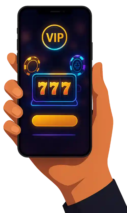 Jackpot Jill VIP mobile app interface on smartphone – play online pokies and real money games on Android and iOS